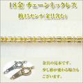 �������������� ������1.9�ߥ�� K18YG [K18���������������]  �ͥå��쥹 y070308