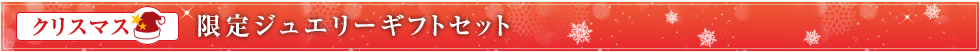 【クリスマス】限定ジュエリーギフトセット